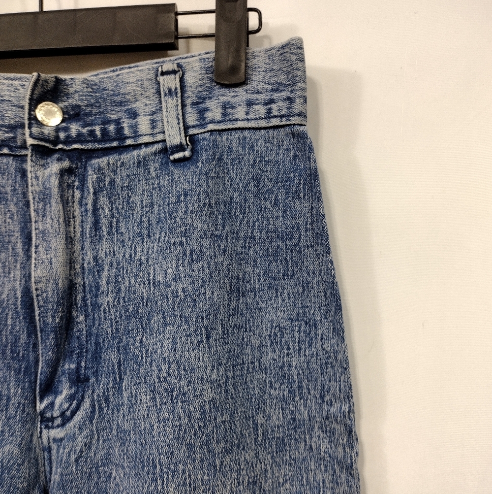 Vintage Beyond Blue Acid Wash Mom Jeans Womens 9 Blue Boho Retro 90s Y2K Casual - Picture 3 of 8